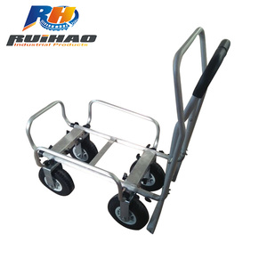 ล้อมือดึงอลูมิเนียมรถเข็นพับรถเข็นรถเข็นพร้อมเบรก - Product Image 4