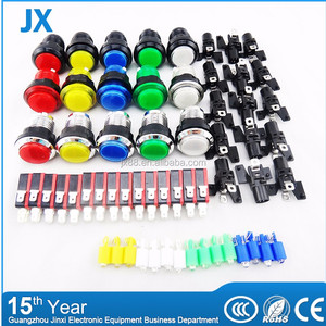 所有尺寸街机推动 led 按钮瞬间游戏机