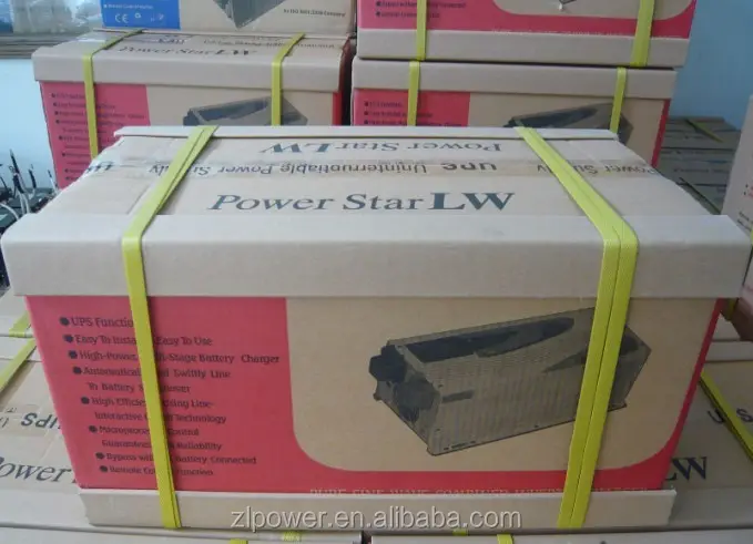 12 v 24 v 48 v เครื่องชาร์จความถี่ต่ําคลื่นไซน์บริสุทธิ์ CE ได้รับการอนุมัติจีนอินเวอร์เตอร์พลังงานแสงอาทิตย์ Star LW Dc To Ac อินเวอร์เตอร์สําหรับบ้าน