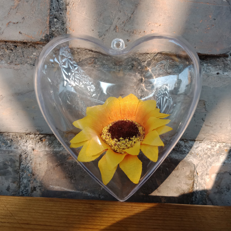 12cm cuore di plastica