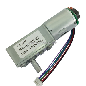 JGY-371B Mini motoriduttore a vite senza fine DC con Encoder In funzione di blocco automatico motoriduttore a vite senza fine dc 24v 8w riduttori di retromarcia - Product Image 1