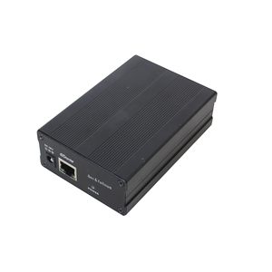 Dante Network <strong>Interface</strong> 2 in 2 Out <strong>Audio</strong> Transmitter with CAT5/<strong>6</strong> Connector,DC 12V and PoE Power Supply,controlled by Audinate - Product Image 2