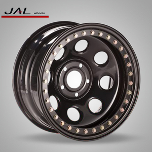 15x8 橙色唇 Beadlock 钢车轮 Rim 4x4 越野轮辋