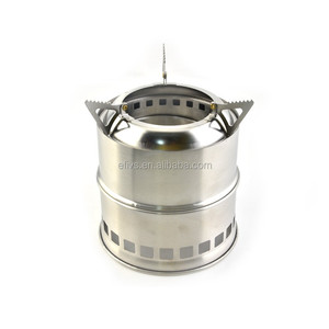 中国野营生存木火炉和铝制烹饪套装类型野营装备 - Product Image 4