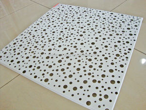 (各种图案) 圆孔穿孔金属天花板 - Product Image 2