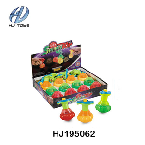最高品質のプラスチック製スピニングライトトップ玩具 - Product Image 3