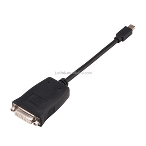 רק קישור 1080p מיני dp ל dvi פעיל מתאם pvc ג 'קט זכר כבל נקבה תומך פלט רב-צג & 4K רזולוציה