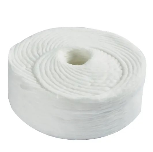 100% puro de algodón absorbente plata algodón crudo para bastoncillos de algodón
