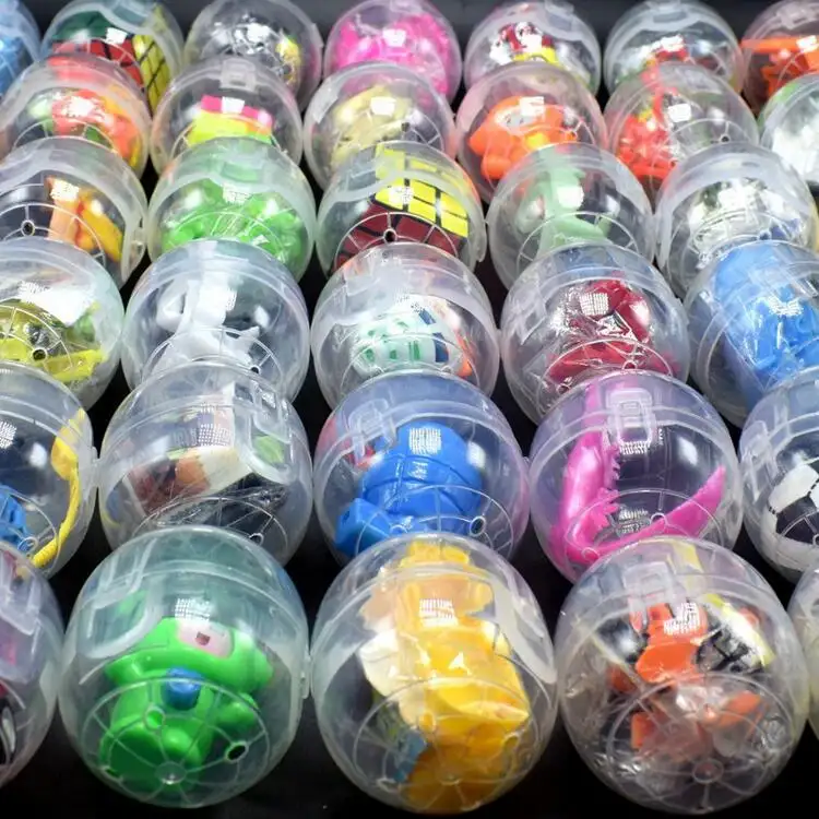 Gashapon toysql mainan telur kapsul plastik untuk mesin penjual Gashapon kapsul