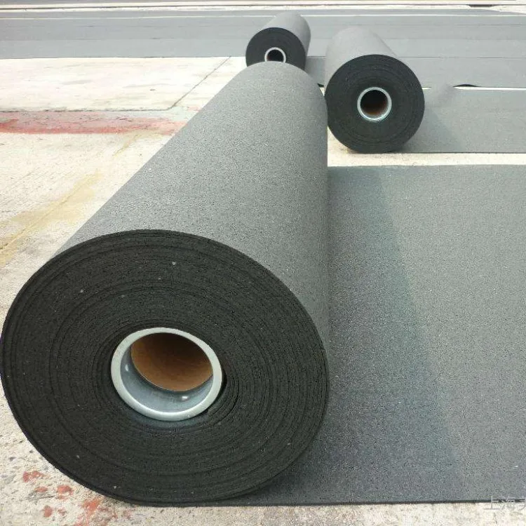 Water permeable Gym and Fitness Indooe 10mm 8mm Rubber Flooring Roll