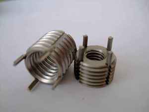 Dişli bağlantı elemanları Keysert onarım b-coil Keenserts M4 M5 M8 M6 M10 M12 M20 M24