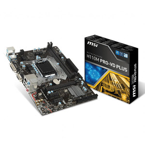 <span class=keywords><strong>MSI</strong></span>オリジナルインテルH110M PRO VDプラス32GB DDR4 <span class=keywords><strong>LGA1151</strong></span> M ATX中古ゲームマザーボード