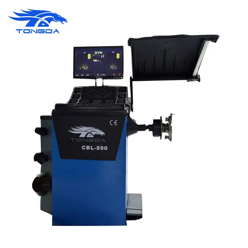 Tongda utilisé équilibreur de roue CBL-890 10 "-28" position auto équilibrage machine