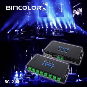 SPI/DMX LED RGB RGBW licht controller dmx multi channel led controller ws2811 pixel lpd6803 artnet controller