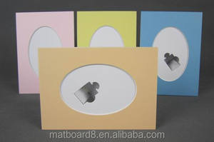 手工相框，带可定制标志垫板/纸板相框 - Product Image 5