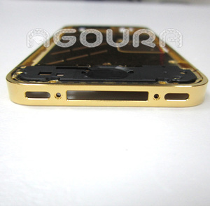 Iphone için lüks konut plaka altın çerçeve malzeme arka kapak sıcak satış ve yüksek kalite cep telefonu kılıfı aksesuarları