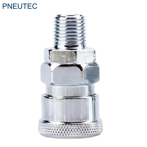 PM20 PM30 PM40 ด้ายชาย self ล็อคปิด c ประเภท NITTO/JAPAN air release hasco quick air compressor ข้อต่อท่อ - Product Image 3