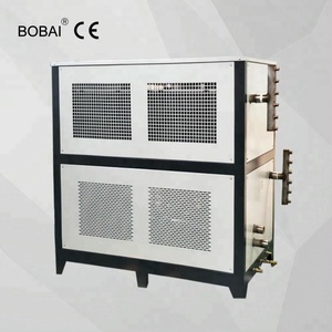 מילוי מים תעשייתיים עם r410a משאבת ו בקר טמפרטורת מנוע עבור מכונת ניפוח בקבוק תעשייתי