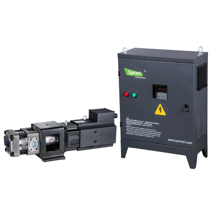 Synmot 22 LPM Elektro servomotor mit Servo antriebs system für hydraulische Anwendungen