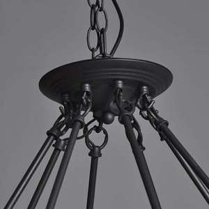 Vintage Industrial <strong>Loft</strong> Hemp Rope Pendant <strong>Lamp</strong> - Product Image 5