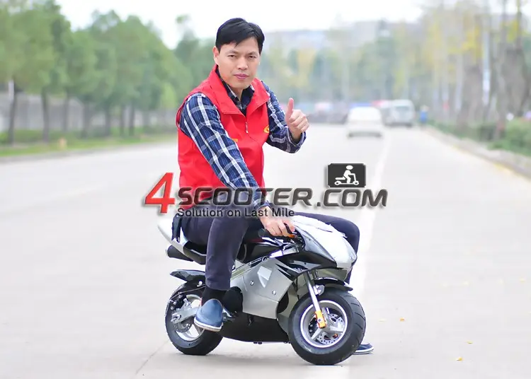 2016 चीनी पेट्रोल मिनी Moto जेब बाइक 49CC मोटरसाइकिल बच्चों के लिए