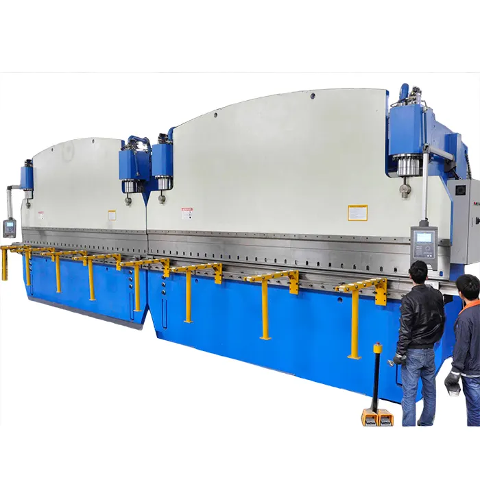 600T Automático DA53t 3 + v Eixo Aço Iluminação Pólo Tandem Press Freio Bending Machine