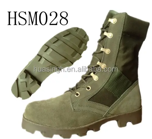 WCY-Botas de caza Altama para clima tropical, calzado de piel de ante verde y nailon original