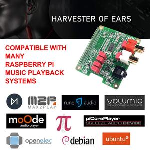 <strong>Raspberry</strong> <strong>Pi</strong> HiFi DAC HAT PCM5122 HiFi DAC <strong>Audio</strong> Card Expansion Board for <strong>Raspberry</strong> <strong>Pi</strong> 3 B+ <strong>Pi</strong> Zero etc. (DAC HAT)