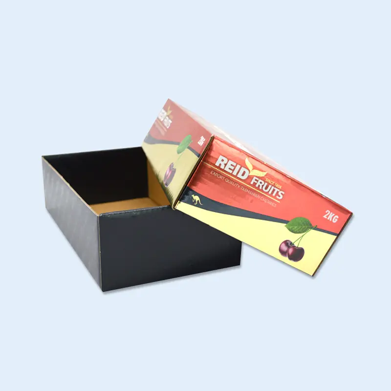 2023 scatola ondulata di cartone di imballaggio di cartone di carta di colore all'ingrosso