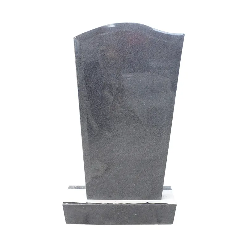 Pierre à tête en granit de Style russe, pierre à bascule noire, pierre naturelle sculptée, vente en gros