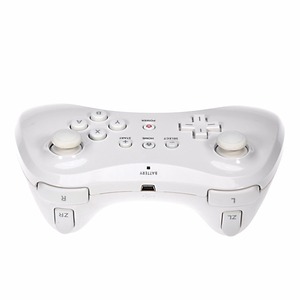 Yüksek kaliteli klasik çift Analog kablosuz oyun kolu Gamepad Joypad oyun denetleyicisi WiiU için Wii U Pro denetleyicisi - Product Image 3