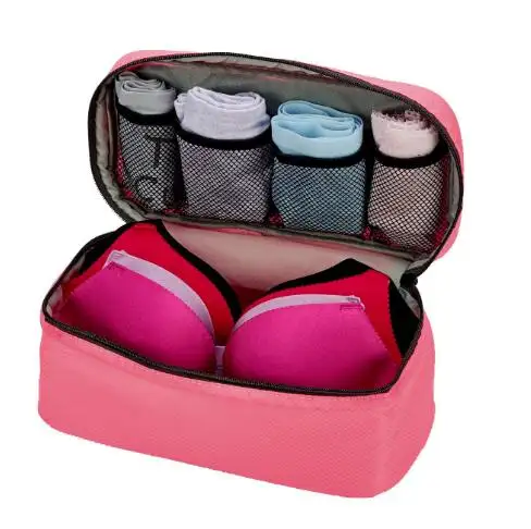 oxford and nylon bra storage bag women packaging bags underwear storage bag for travel