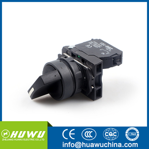 HUAWU BUTON, SEÇICI ANAHTARı, 2 Pozisyon seçme push button anahtarı - Product Image 2