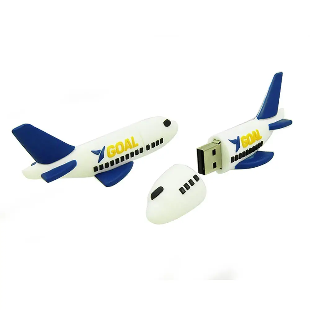 Gökyüzü komik usb/büyülü uçak usb flash sürücü/ücretsiz baskı özel logo usb stick