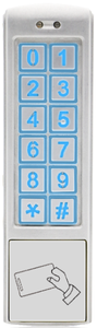 Standalone RFID & Keypad Access Control System Wasserdichte biometrische IP65-Metalltürtore - Product Image 2