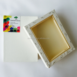 2024热卖OEM高品质8X10英寸艺术套装绘画白色空白大型艺术家拉伸画布