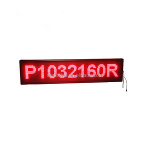 Ph10 due faccia led programmabile tabellone segno, doppia lato esterno scorrimento segno led - Product Image 3