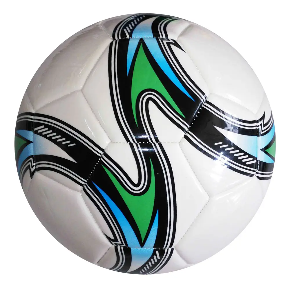Novo design sem costura de couro PU laminado de futebol indoor e ao ar livre bola de futebol bolas de greve size4/5