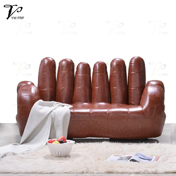 Confortevole dieci dita forma a mano divano living room furniture sedili reclinabili e divano