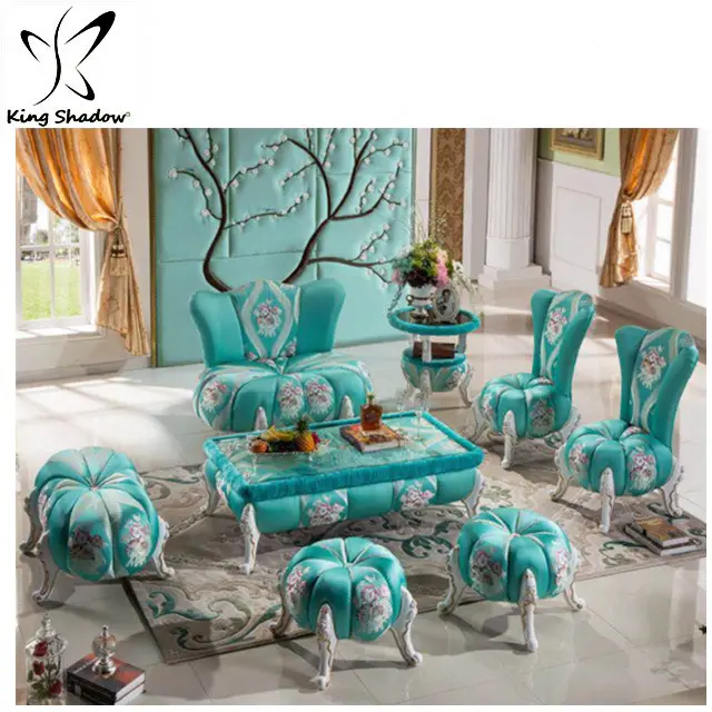 Hotel Furniture Coffee and Tea Waiting Table and Chairs for Beauty Salon Lounge Room