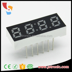 Jstronic 12 pin мини 0,25 дюймов 7-сегментные маленькие 4-значные часы светодиодный дисплей - Product Image 2