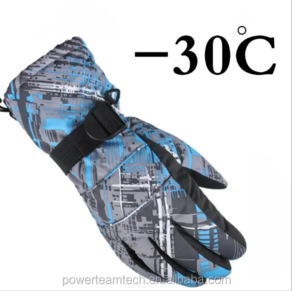 Luvas de esporte para inverno, luvas térmicas de camuflagem para neve e esportes ao ar livre, em tecido respirável e à prova de vento