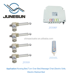 Actuador lineal de alta carga, interruptor de límite ajustable, actuador lineal, cama de 4 Funciones, 5 funciones, JS35D - Product Image 4