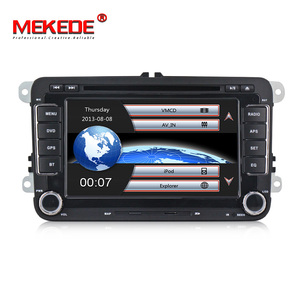 MEKEDE 7&quot; 2 Din Car DVD Gps <strong>Navi</strong> ForVW Golf 4 Golf 5 6 SEAT <strong>Touran</strong> passat B6 Caddy Transporter T5 Polo Radio - Product Image 2