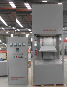 Forno elétrico de molinete 1600c, alta temperatura
