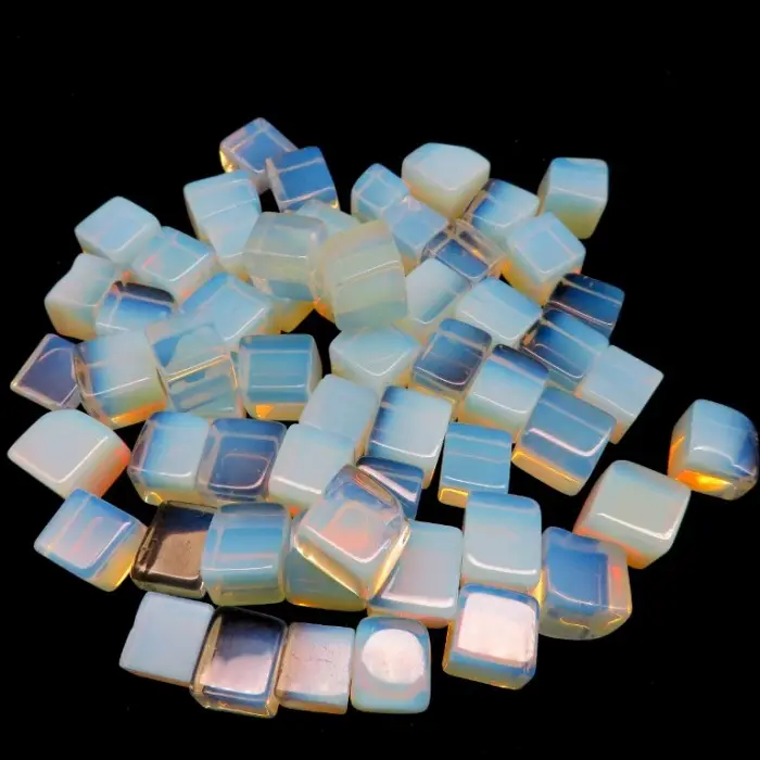 Pedra cristal de quartzo reiki cascalho natural, venda por atacado
