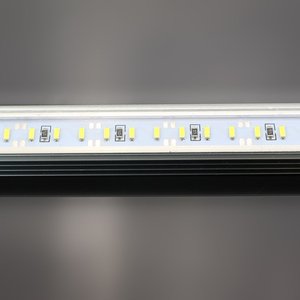 12Vハード<span class=keywords><strong>LED</strong></span>ストリップアルミニウムバーライトSMD4014LEDストリップライト50cm72ledsコールドホワイト、ウォームホワイト