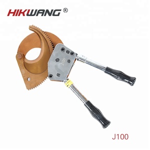 3 in1ワイヤーケーブルカッター大きな高電圧ケーブルカッター切断<span class=keywords><strong>100mm</strong></span>装甲ハンドケーブルカッターツールラチェットJ100