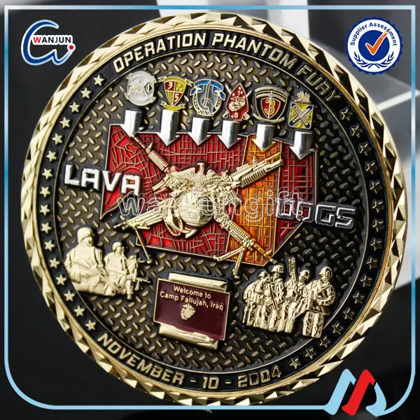 USN Challenge Coin Custom Metal Stamping Coins