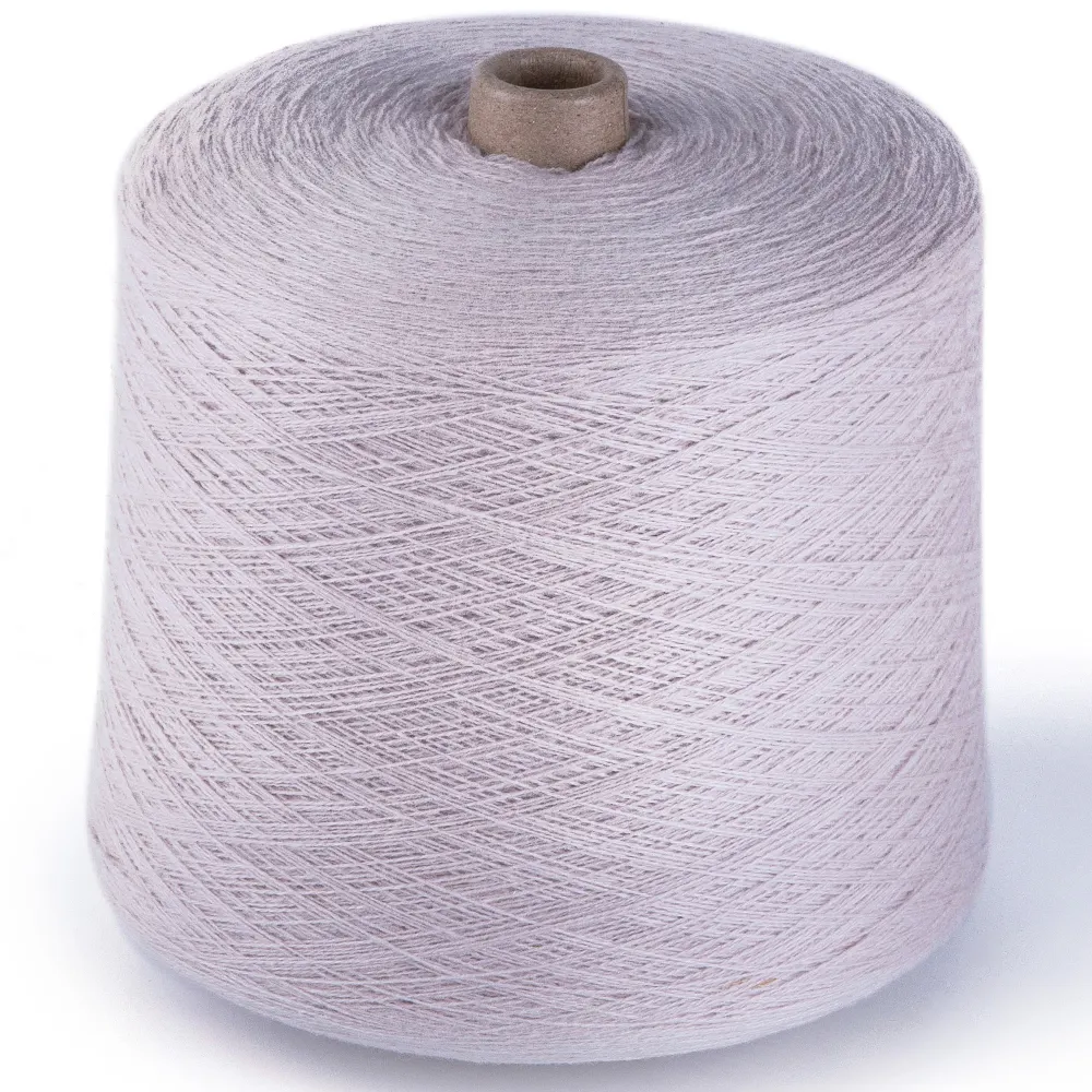 El hilo acrílico más vendido de buena calidad, gran mampara, 100% para tejer teñido en cono, fabricado en China